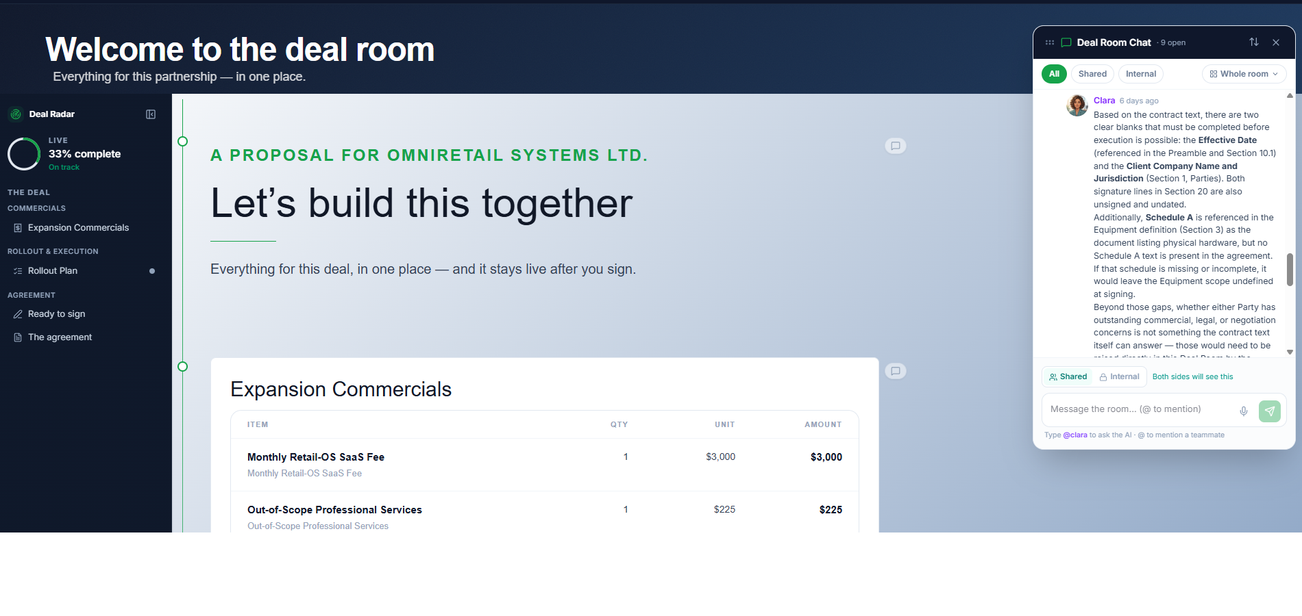 Deal Room